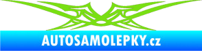 Samolepka Tetování 016 zelená kawasaki