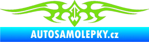Samolepka Tetování 018 zelená kawasaki