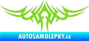 Samolepka Tetování 019 zelená kawasaki