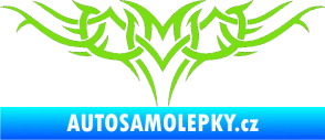 Samolepka Tetování 021 zelená kawasaki