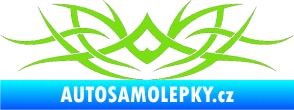 Samolepka Tetování 025 zelená kawasaki