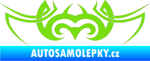 Samolepka Tetování 026 zelená kawasaki