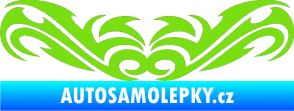 Samolepka Tetování 036 zelená kawasaki