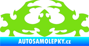 Samolepka Tetování 039 zelená kawasaki