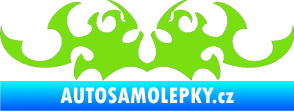 Samolepka Tetování 040 zelená kawasaki