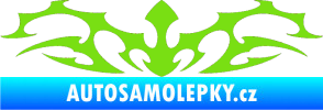 Samolepka Tetování 043 zelená kawasaki