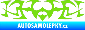 Samolepka Tetování 047 zelená kawasaki