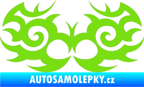 Samolepka Tetování 056 zelená kawasaki