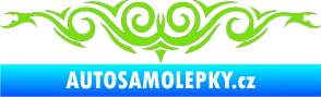 Samolepka Tetování 057 zelená kawasaki