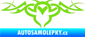 Samolepka Tetování 062 zelená kawasaki