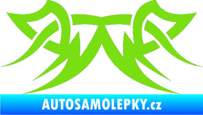 Samolepka Tetování 064 zelená kawasaki