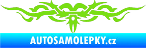 Samolepka Tetování 069 zelená kawasaki