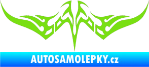 Samolepka Tetování 072 zelená kawasaki