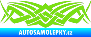 Samolepka Tetování 076 zelená kawasaki