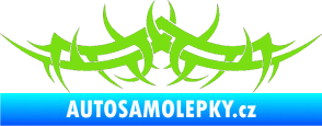 Samolepka Tetování 078 zelená kawasaki