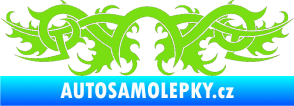 Samolepka Tetování 079 zelená kawasaki
