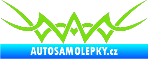 Samolepka Tetování 093 zelená kawasaki