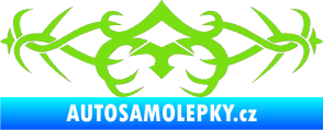 Samolepka Tetování 099 zelená kawasaki