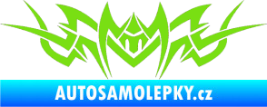 Samolepka Tetování 101 zelená kawasaki