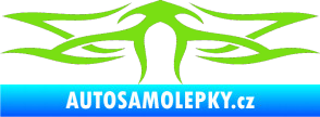 Samolepka Tetování 104 zelená kawasaki
