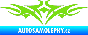 Samolepka Tetování 106 zelená kawasaki