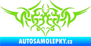 Samolepka Tetování 112 zelená kawasaki