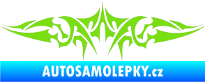 Samolepka Tetování 120 zelená kawasaki