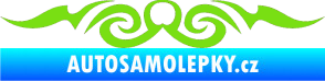 Samolepka Tetování 133 zelená kawasaki