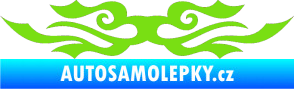 Samolepka Tetování 134 zelená kawasaki