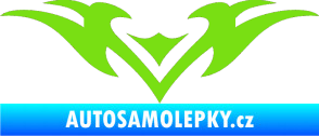 Samolepka Tetování 136 zelená kawasaki