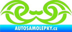 Samolepka Tetování 137 zelená kawasaki