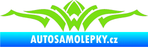 Samolepka Tetování 140 zelená kawasaki