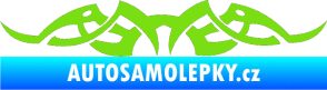 Samolepka Tetování 141 zelená kawasaki