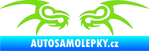 Samolepka Tetování 181 zelená kawasaki
