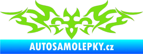 Samolepka Tetování 184 zelená kawasaki