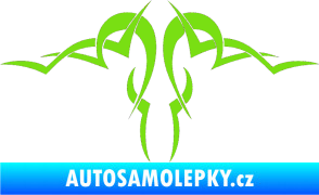 Samolepka Tetování 188 zelená kawasaki