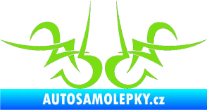 Samolepka Tetování 189 zelená kawasaki