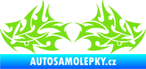 Samolepka Tetování 198 zelená kawasaki