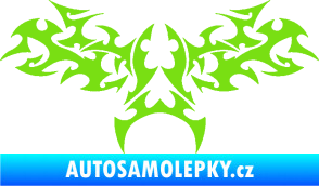 Samolepka Tetování 201 zelená kawasaki
