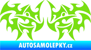 Samolepka Tetování 203 zelená kawasaki