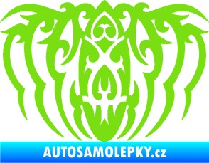 Samolepka Tetování 210 zelená kawasaki