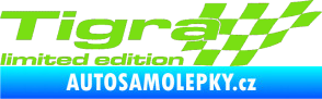 Samolepka Tigra limited edition pravá zelená kawasaki