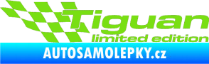 Samolepka Tiguan limited edition levá zelená kawasaki