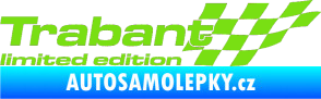 Samolepka Trabant limited edition pravá zelená kawasaki