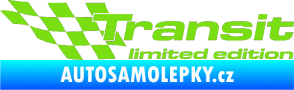 Samolepka Transit limited edition levá zelená kawasaki