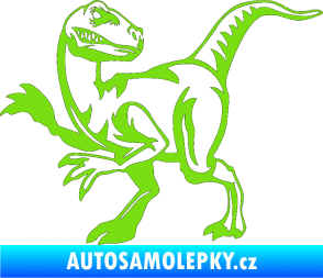 Samolepka Tyrannosaurus Rex 003 levá zelená kawasaki