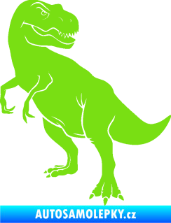 Samolepka Tyrannosaurus Rex 004 levá zelená kawasaki