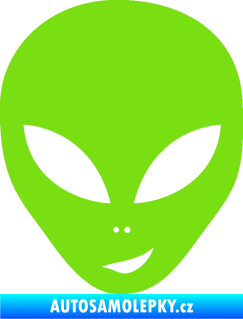 Samolepka UFO 003 pravá zelená kawasaki