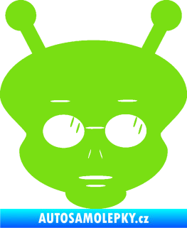 Samolepka UFO 007 pravá zelená kawasaki