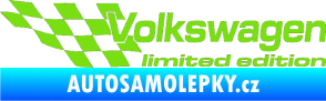 Samolepka Volkswagen limited edition levá zelená kawasaki